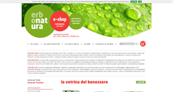Desktop Screenshot of erbonatura.com